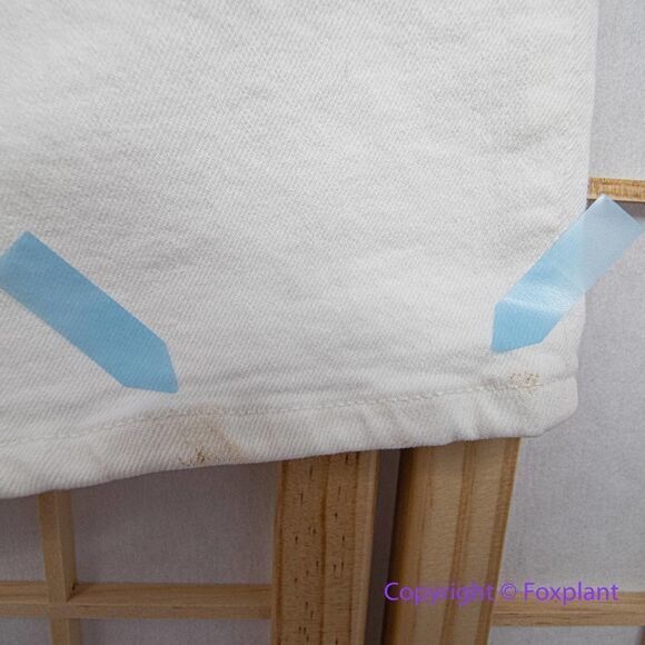 NEW Madewell The Perfect Vintage Wide-Leg Crop Jean‎ Tile White, 27 - Picture 4 of 16